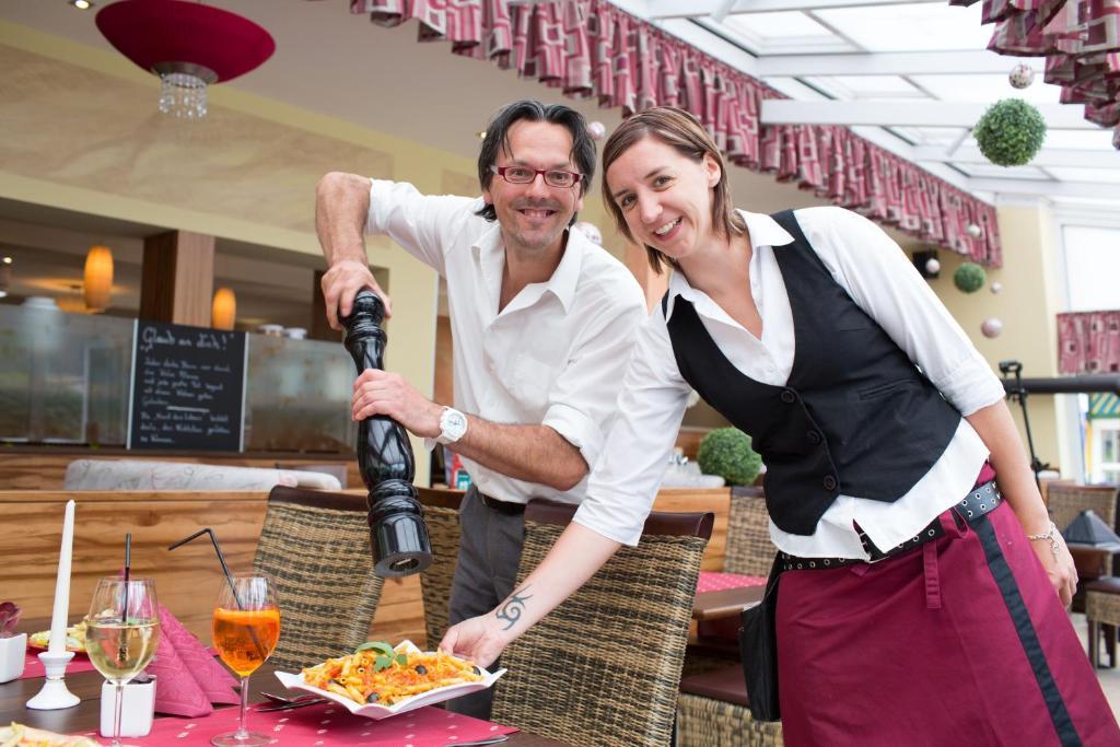 Gaestehaus Krappinger/Pizzeria Mamma Mia 오시아흐 외부 사진