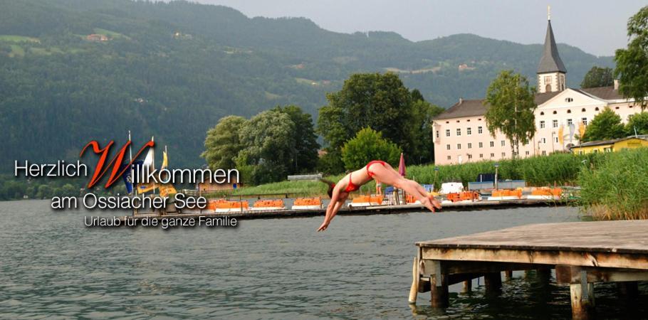 Gaestehaus Krappinger/Pizzeria Mamma Mia 오시아흐 외부 사진